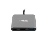 NATEC MULTI FOWLER MINI (USB-C PD, HDMI 4K) (PERNATSPL0002)