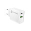 NATEC NETWORK RIBERA USB-A+USB-C 20W PD (LADNATSIC0005)