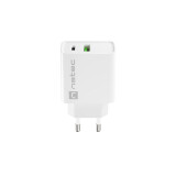 NATEC NETWORK RIBERA USB-A+USB-C 20W PD (LADNATSIC0005)