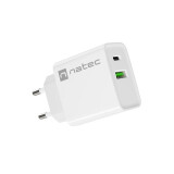 NATEC NETWORK RIBERA USB-A+USB-C 20W PD (LADNATSIC0005)