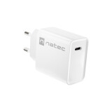 NATEC NETWORK RIBERA USB-C 20W PD WHITE (LADNATSIC0007)