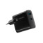 NATEC RIBERA GAN 1x USB-A + 1x USB-C 45W BLACK (LADNATSIC0011)