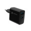 NATEC RIBERA GAN 1x USB-A + 1x USB-C 45W BLACK (LADNATSIC0011) - foto 9