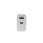 NATEC RIBERA GAN CHARGER 1X USB-A + 1X USB-C 45W WHITE (LADNATSIC0012) - foto 7