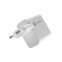 NATEC RIBERA GAN CHARGER 1X USB-A + 1X USB-C 45W WHITE (LADNATSIC0012) - foto 8