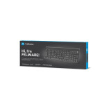 Tastatūra NATEC FELIMARE ENG Black SLIM (PERNATKLA0092)