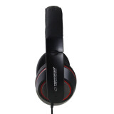 Austiņas Esperanza EH121 Wired Headphones Black (EH121)