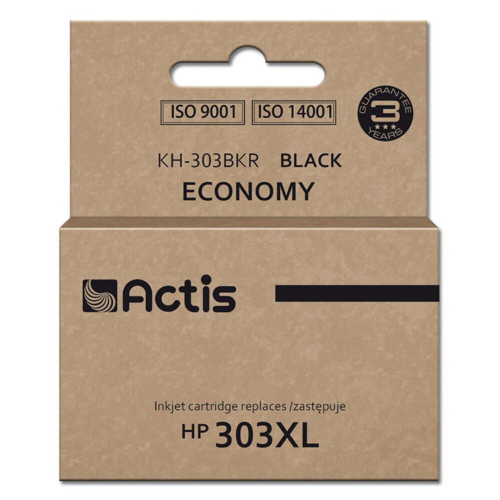 Actis KH-303BKR ink for HP printer, replacement HP 303XL T6N04AE; Premium; 20ml; 600 pages; black (EXPACSAHP0149)