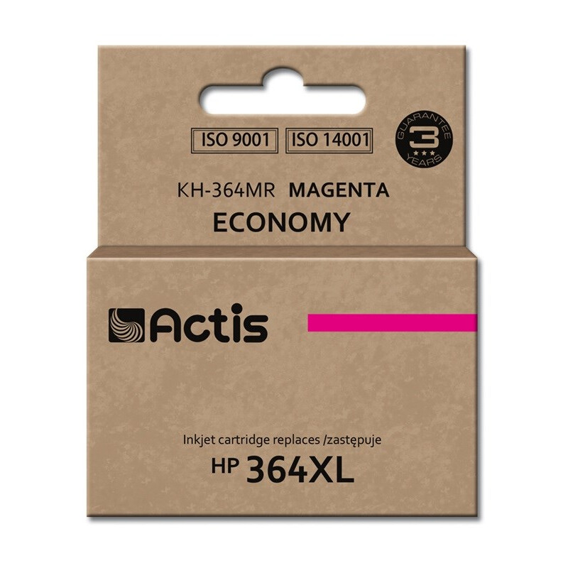 Actis KH-364MR ink (replacement for HP 364XL CB324EE; Standard; 12 ml; magenta) (EXPACSAHP0053)