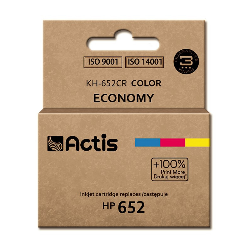 Actis KH-652CR ink (replacement for HP 652 F6V24AE; Standard; 15 ml; color) (EXPACSAHP0115)