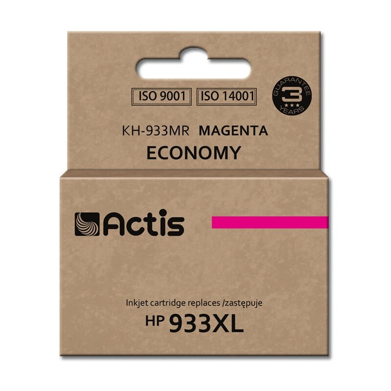 Actis KH-933MR ink (replacement for HP 933XL CN055AE; Standard; 13 ml; magenta) (KH-933MR)