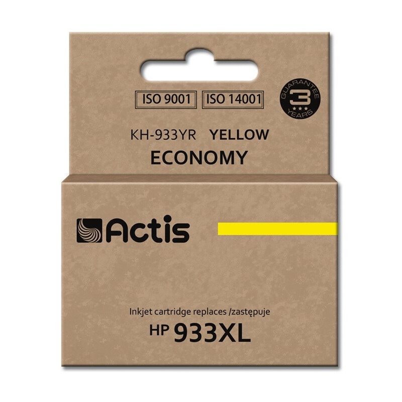 Actis KH-933YR ink (replacement for HP 933XL CN056AE; Standard; 13 ml; yellow) (EXPACSAHP0109)