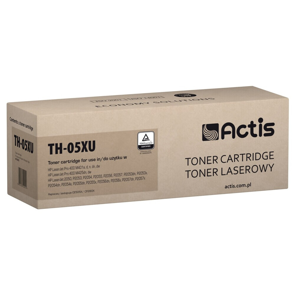 Actis TH-05XU Toner Universal (replacement for HP 05X CE505X, CF280X, Standard; 7200 pages; black) (EXPACSTHP0135)