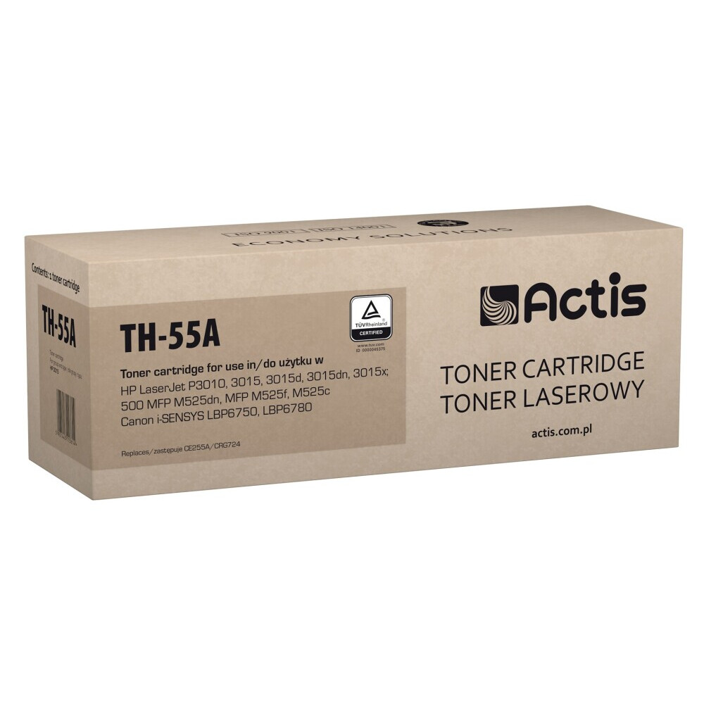 Actis TH-55A toner (replacement for HP 55A CE255A; Standard; 6000 pages; black) (EXPACSTHP0125)