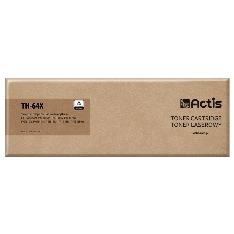 ACTIS TH-64X Toner Cartridge (replacement for HP 64X CC364X; Standard; 24000 pages; black) (EXPACSTHP0048)