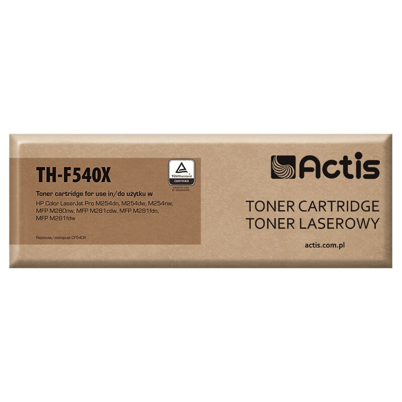 Actis TH-F540X toner (replacement for HP 203X CF540X; Standard; 3200 pages; black) (EXPACSTHP0117)