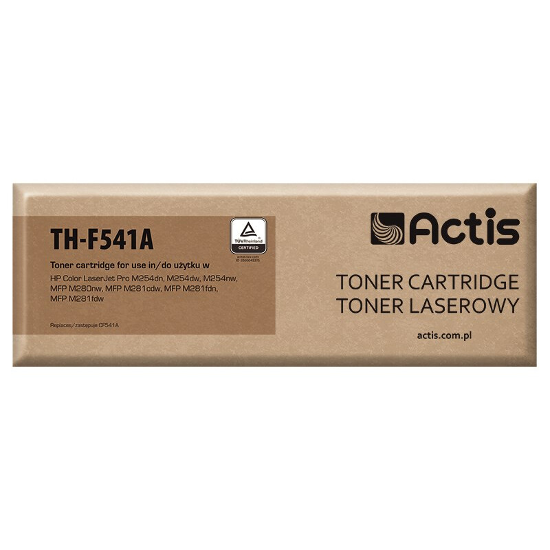 Actis TH-F541A toner (replacement for HP 203A CF541A; Standard; 1300 pages; cyan) (EXPACSTHP0118)