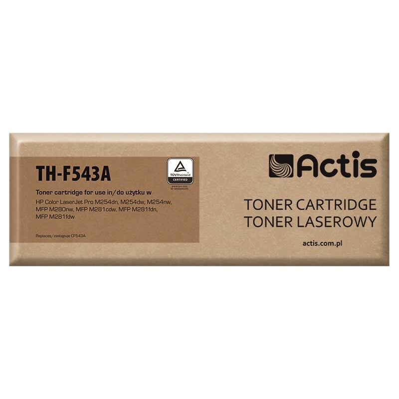 Actis TH-F543A toner (replacement for HP 203A CB543A; Standard; 1300 pages; magenta) (EXPACSTHP0031) - TH-543A