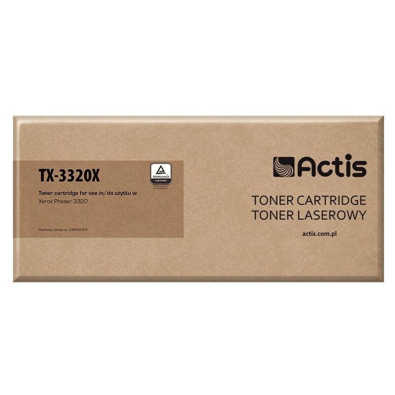 Actis TX-3320X toner (replacement for Xerox 106R02306; Standard; 11000 pages; black) (EXPACSTXE0044)