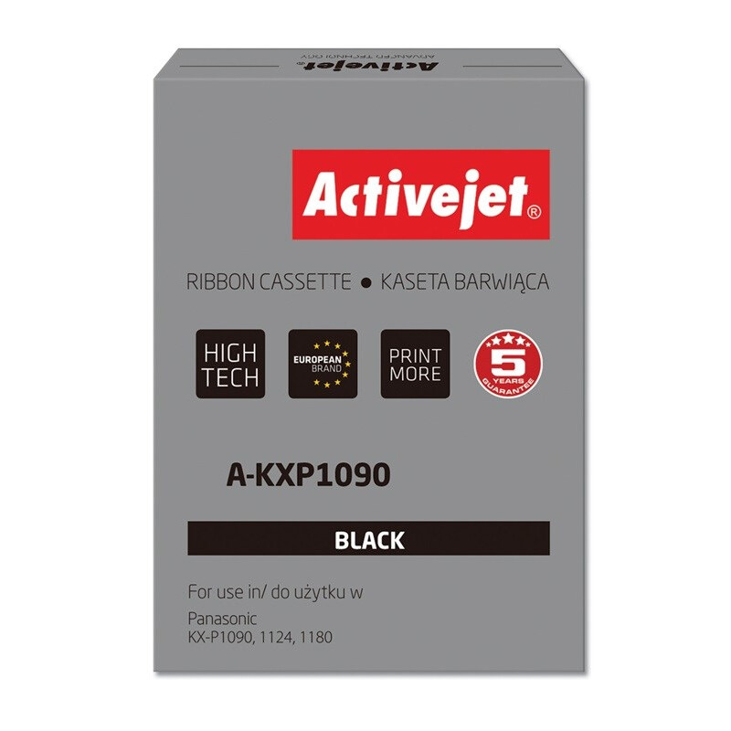 Activejet A-KXP1090 Ink ribbon (replacement for Panasonic KX-P115; Supreme; 4.000.000 characters; black) (EXPACJTAP0003)