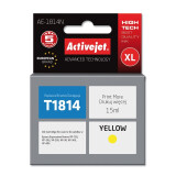 Activejet AE-1814N Ink cartridge (replacement for Epson 18XL T1814; Supreme; 15 ml; yellow) (EXPACJAEP0232)