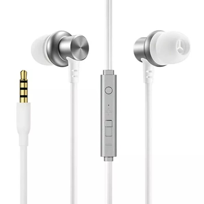 Austiņas Joyroom JR-EL115 Wired Earphones (JR-EL115 Silver)