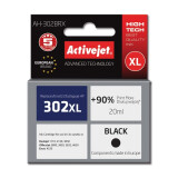 Activejet AH-302BRX ink (replacement for HP 302XL F6U68AE; Premium; 20 ml; black) (EXPACJAHP0234)