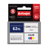 Activejet AH-62CRX ink (replacement for HP 62XL C2P07AE; Premium; 18 ml; color) (EXPACJAHP0287)