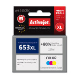 Activejet AH-653CRX ink (replacement for HP 652 F6V24AE; Premium; 320 pages; color) (EXPACJAHP0335)