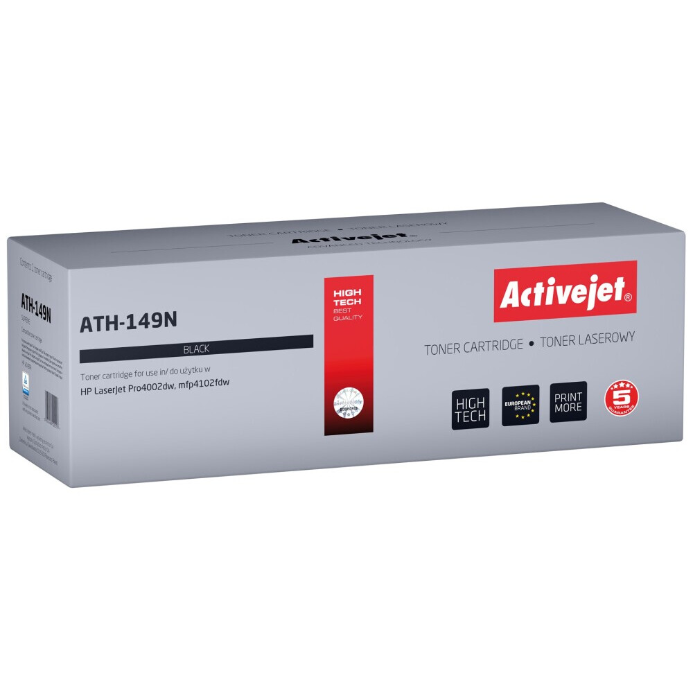 Activejet ATH-149N Toner for HP printers; Replacement HP 149A W1490A; Supreme; 2900 pages; black (EXPACJTHP0489)