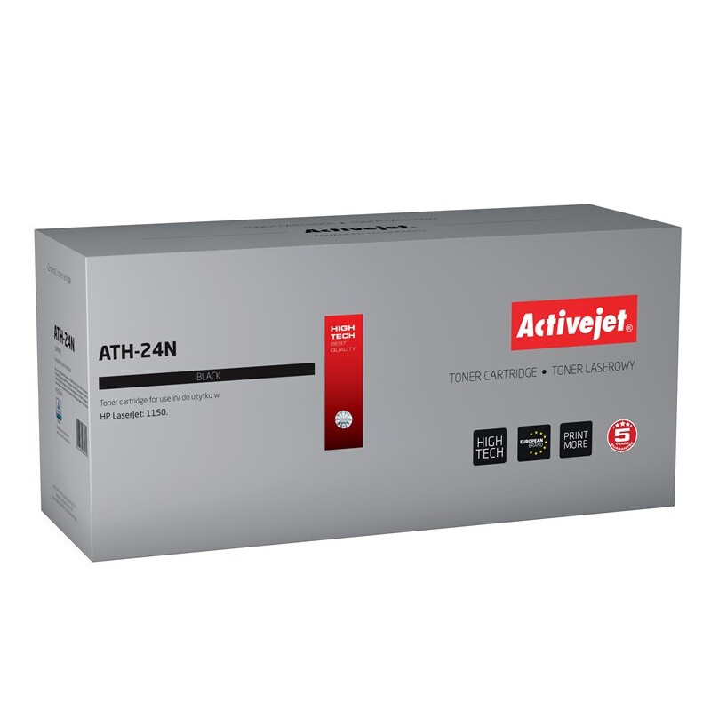 Activejet ATH-24N toner (replacement for HP 24A Q2624A; Supreme; 3000 pages; black) (EXPACJTHP0029)