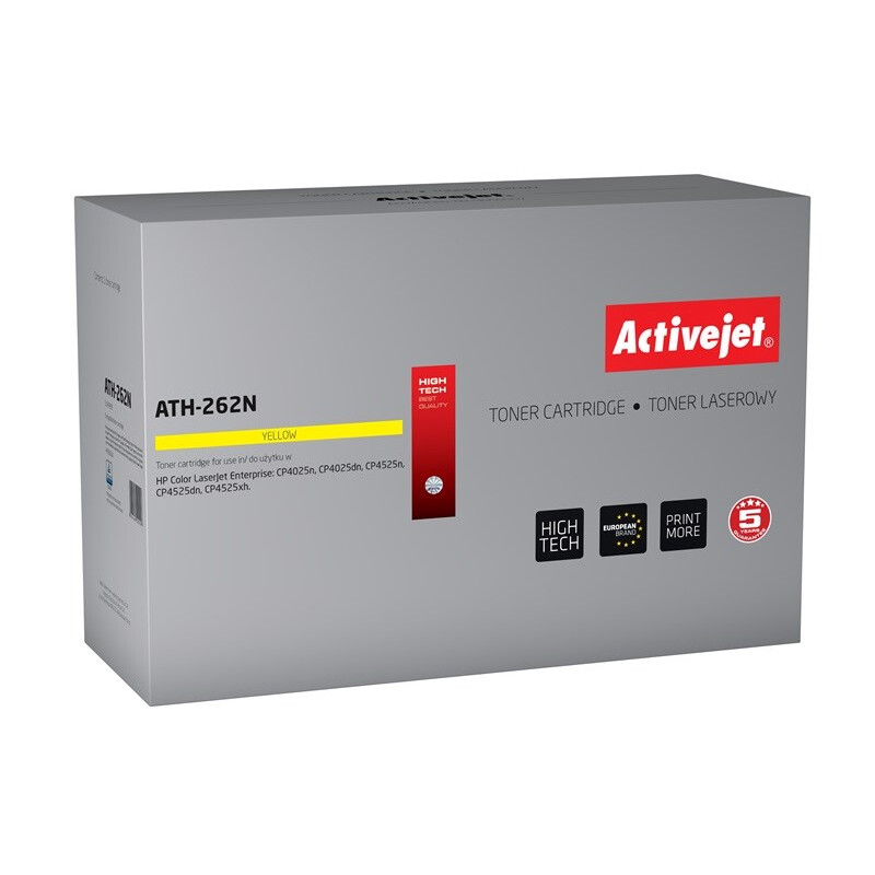 Activejet ATH-262N (replacement for HP CE262A; Supreme; 11000 pages; yellow) (ATH-262N)