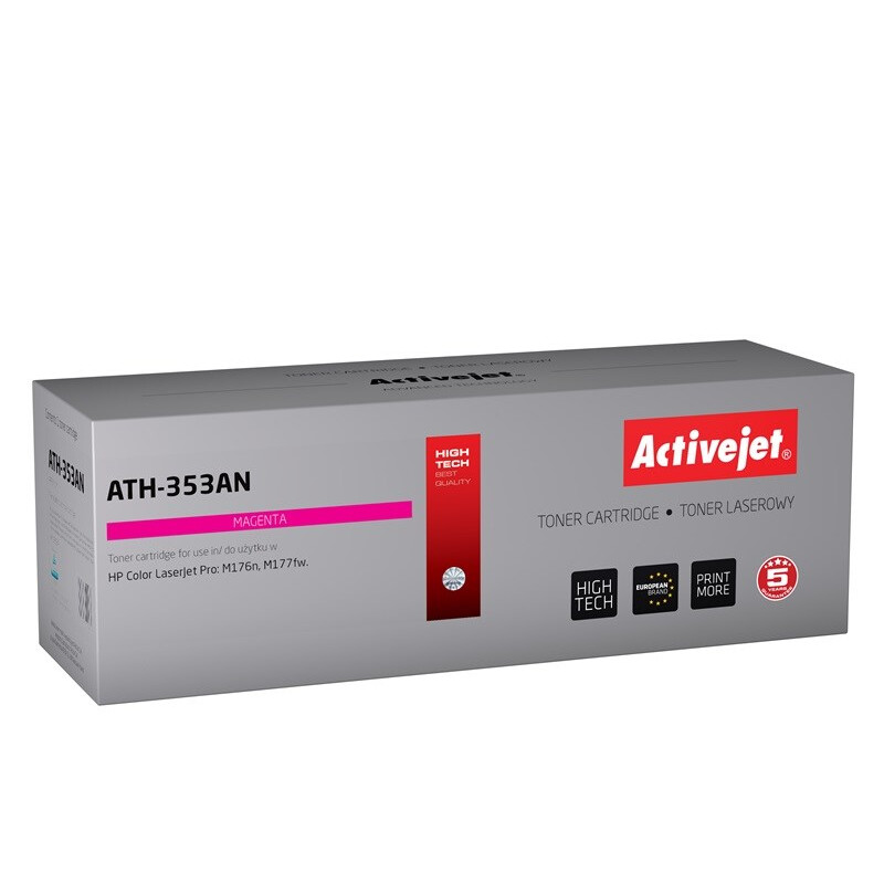 Activejet ATH-353AN toner (replacement for HP CF353A; Supreme; 1100 pages; magenta) (EXPACJTHP0199)