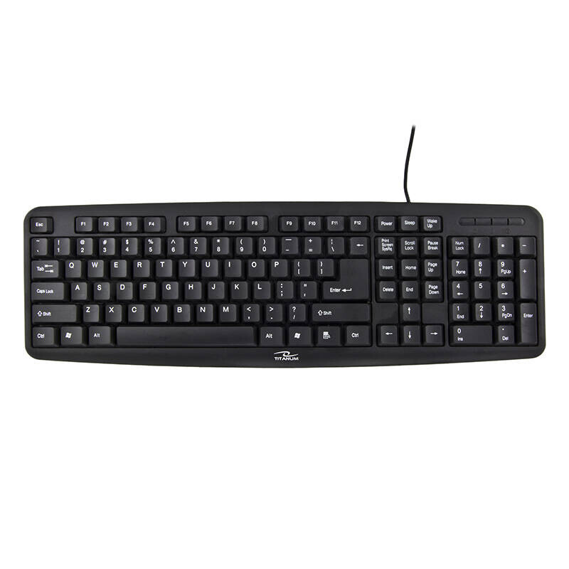 Tastatūra Esperanza TK102 Titanium Wired keyboard (TK102)