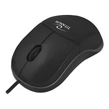 Pele Esperanza TM124K Titanium Wired mouse black (TM124K)