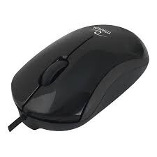 Pele Esperanza TM125K Titanium Wired mouse black (TM125K)