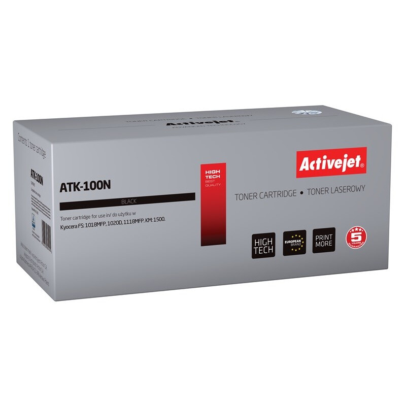 Activejet ATK-100N Toner (replacement for Kyocera TK-100/TK-18; Supreme; 7800 pages; black) (EXPACJTKY0002)