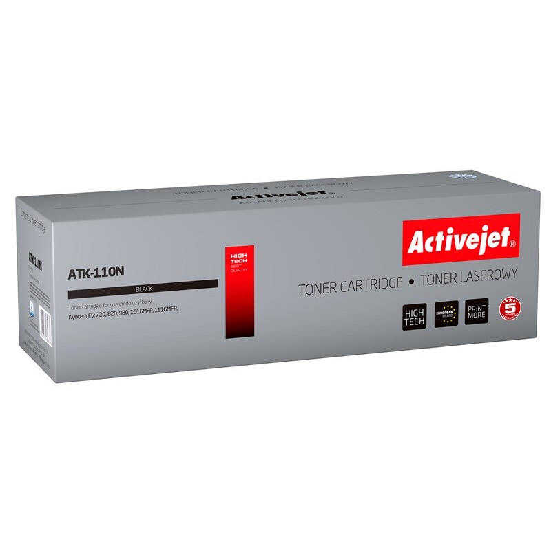 Activejet ATK-110N Toner (replacement for Kyocera TK-110; Supreme; 6000 pages; black) (EXPACJTKY0003)