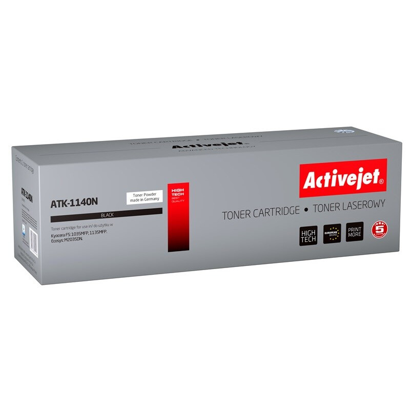 Activejet ATK-1140N Toner (replacement for Kyocera TK-1140; Supreme; 7200 pages; black) (EXPACJTKY0019)