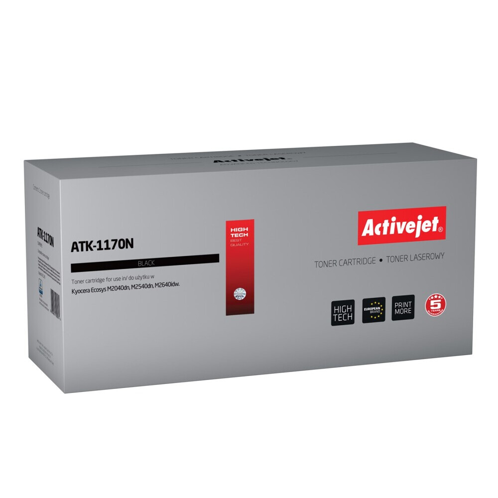 Activejet ATK-1170N Toner (replacement for Kyocera TK-1170; Supreme; 7200 pages; black) (EXPACJTKY0103)