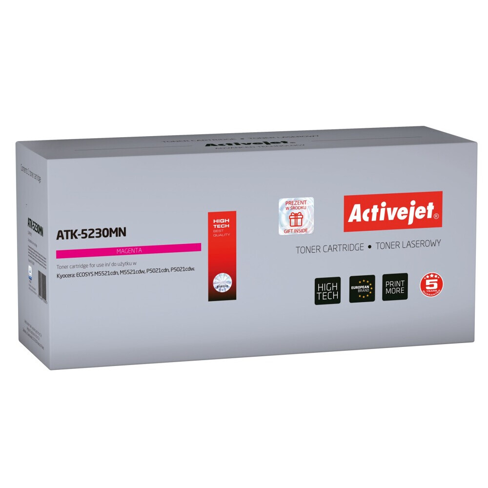 Activejet ATK-5230MN toner (replacement for Kyocera TK-5230M; Supreme; 2200 pages; magenta) (EXPACJTKY0114)