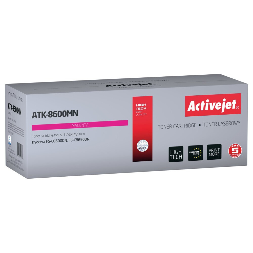 Activejet ATK-8600MN toner (replacement for Kyocera TK-8600M; Supreme; 20000 pages; magenta) (EXPACJTKY0139)