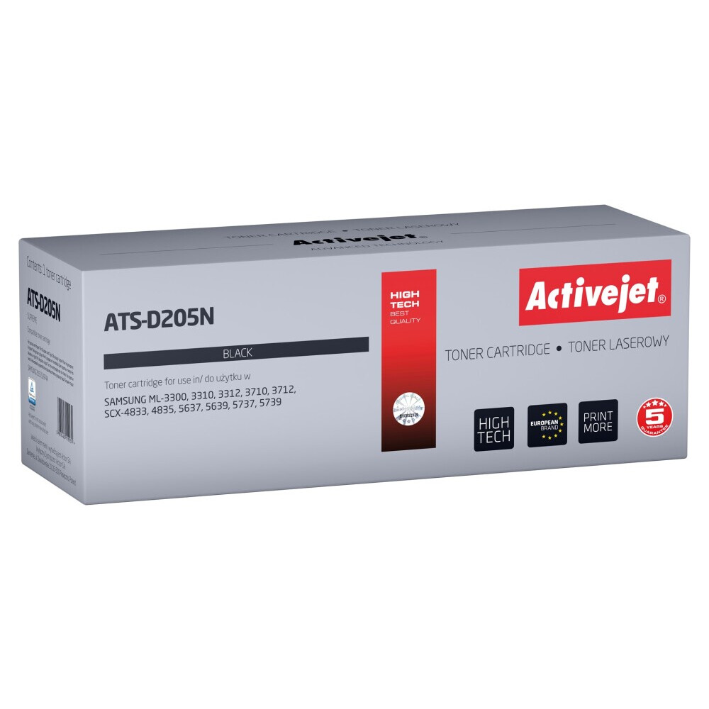 Activejet ATS-D205N Toner (Replacement for Samsung MLT-D205S; Supreme; 2000 pages; black) (EXPACJTSA0139)