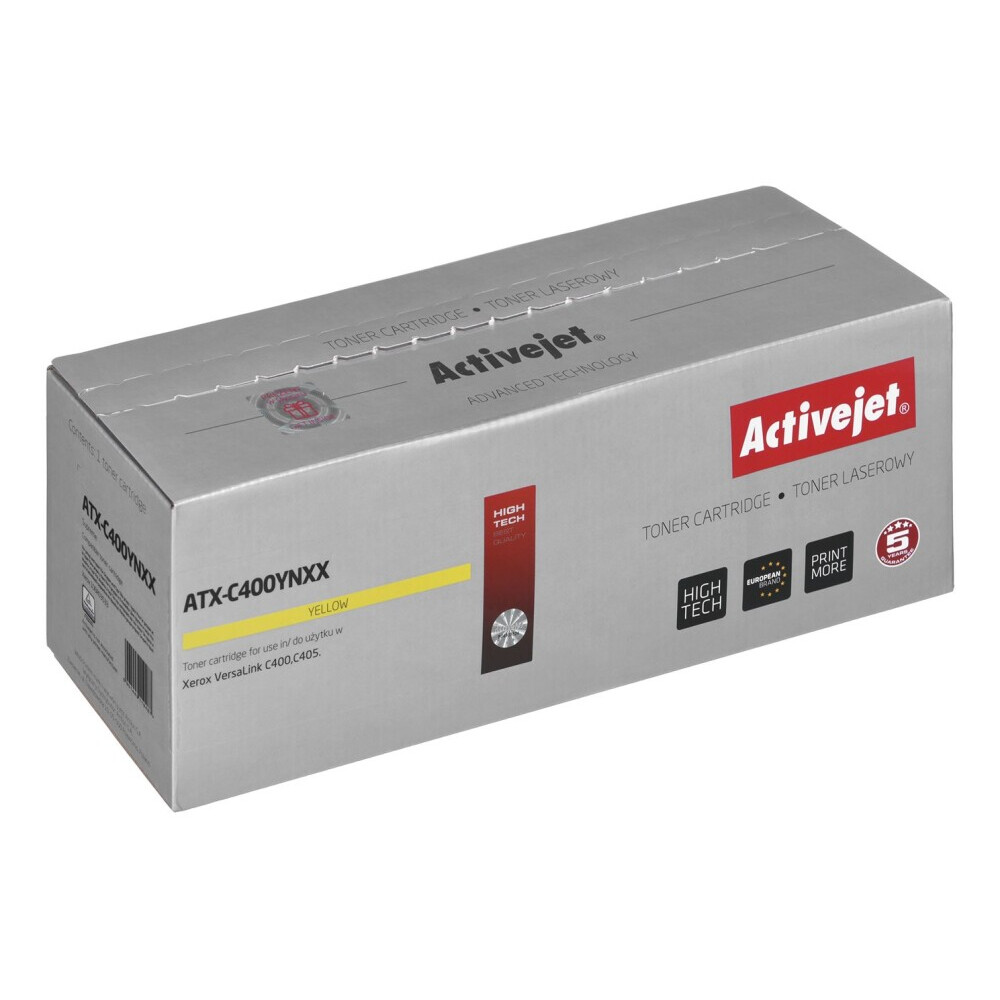 Activejet ATX-C400YNXX Toner (replacement for Xerox 106R03533; Supreme; 8000 pages; yellow) (EXPACJTXE0079)