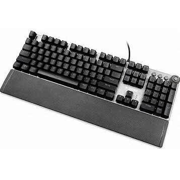 Tastatūra Aurora K-3 USB QWERTY Silver (PERIBOKLA0068)