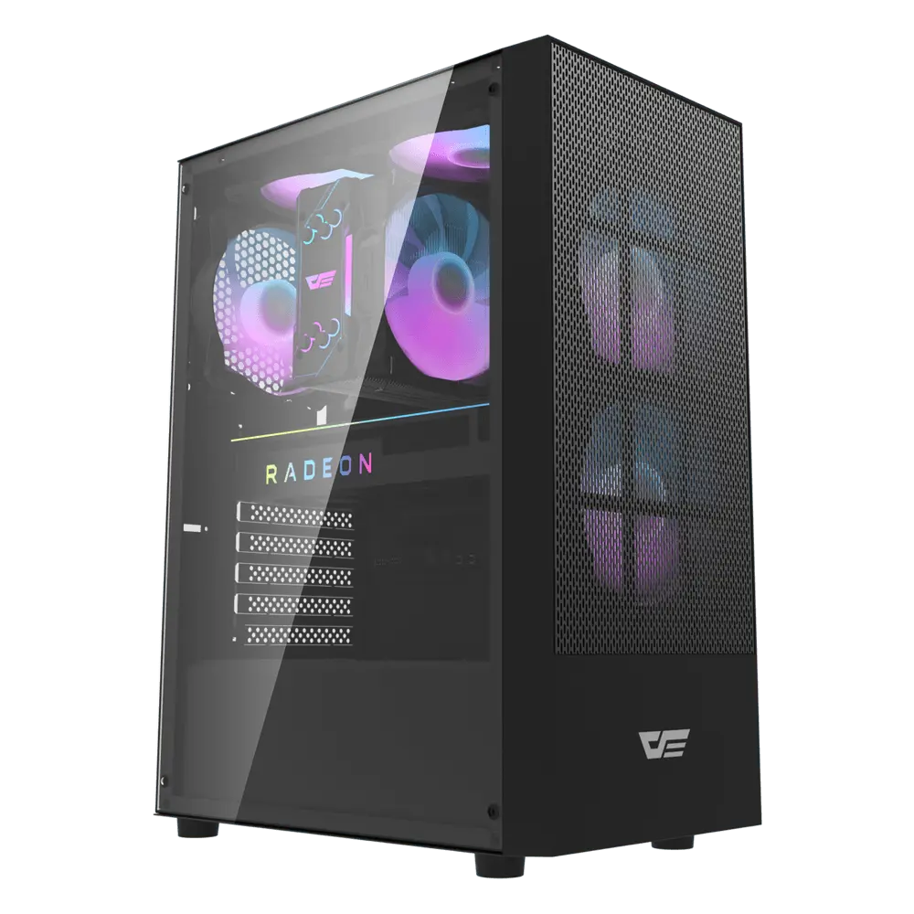 Datoru korpuss Computer case Darkflash A290 + 3 fans black (A290)