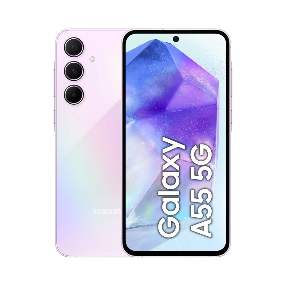 Mobilais tālrunis Samsung Galaxy A55 5G 256 GB Lilac (TKOSA1SZA1613)