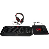 Tastatūra + pele Havit GAMENOTE KB675CM 4in1 (KB501CM)