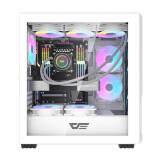 Datoru korpuss Computer case Darkflash DF2100 + 4 ARGB fans white (DF2100 White)