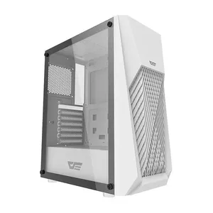 Datoru korpuss Computer case Darkflash DK150 with 3 fans white (DK150 White with 3*f)